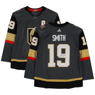 Fanatics Authentic Kids' Reilly Smith Vegas Golden Knights Autographed Black Adidas Jersey
