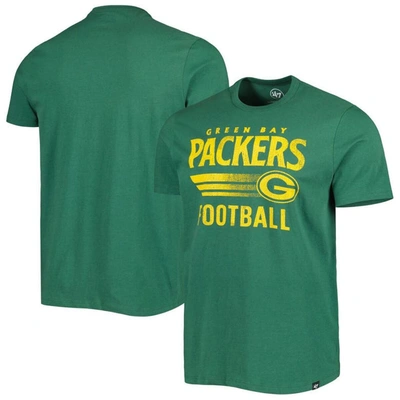47 ' Green Green Bay Packers Wordmark Rider Franklin T-shirt