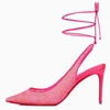 Christian Louboutin Women's Kate 85 Lace Lace-up Pumps In Pink