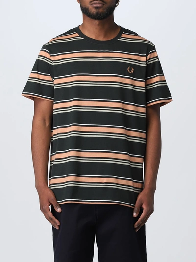 Fred Perry T-shirt  Men Colour Green