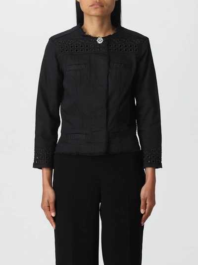 Liu •jo Jacket Liu Jo Woman Color Fuchsia In Fuchsia