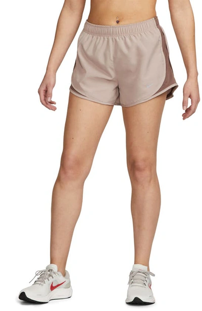 Nike Women's Tempo Brief-lined Running Shorts In Brown