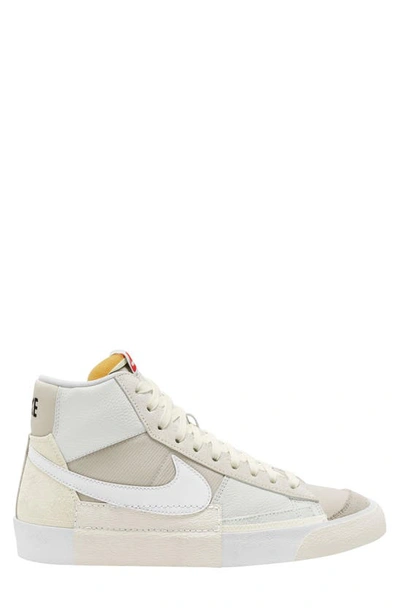 Nike Men's Blazer Mid Pro Club Shoes In Grey