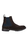 Cafènoir Man Ankle Boots Dark Brown Size 7 Soft Leather