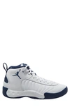 Jordan Jumpman Pro Basketball Shoe In White/ Midnight Navy