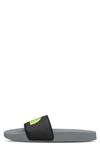 The North Face Base Camp Iii Slide Sandal In Meld Grey/led Yellow
