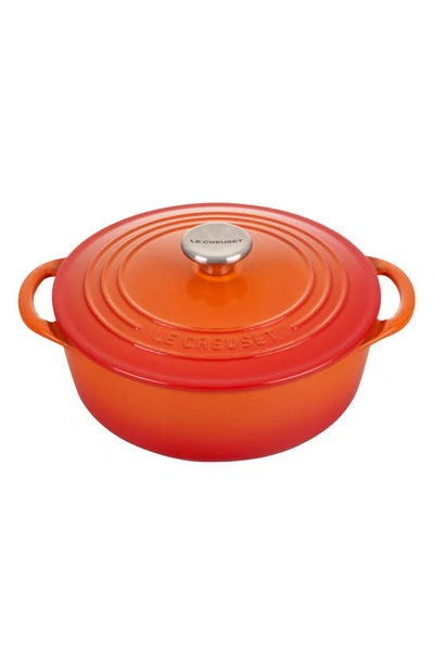 Le Creuset Signature 2.75 Quart Enamel Dutch Oven In Flame