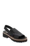 Bueno Amy Slingback Sandals In Black