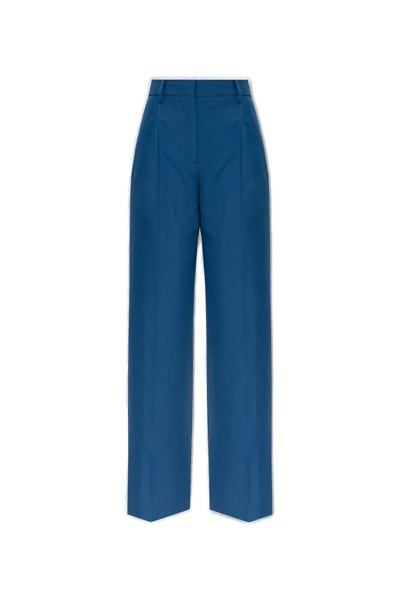 Burberry Pleat Detailed Tailored Trousers In New
