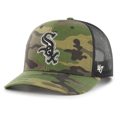 47 ' Camo Chicago White Sox Trucker Snapback Hat