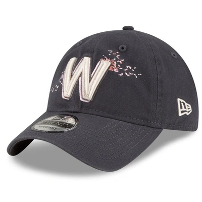 New Era Graphite Washington Nationals 2022 City Connect 9twenty Adjustable Hat