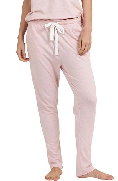 Papinelle Jada Organic Cotton Pajama Pants In Pink
