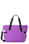 Hedgren Galactic Water Repellent Tote Bag In Purple