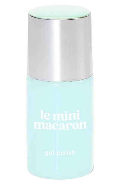 Le Mini Macaron Gel Nail Polish In Mint Chocolate Chip