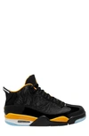 Jordan Air  Dub Zero Sneaker In Black/ Taxi/ White