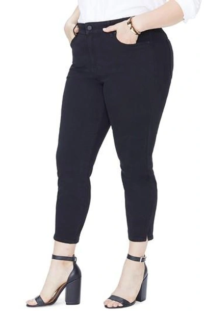 Nydj Ami Ankle Skinny Jeans In Black