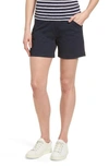 Jag Jeans Ainsley Pull-on Stretch Twill Shorts In Nautical N