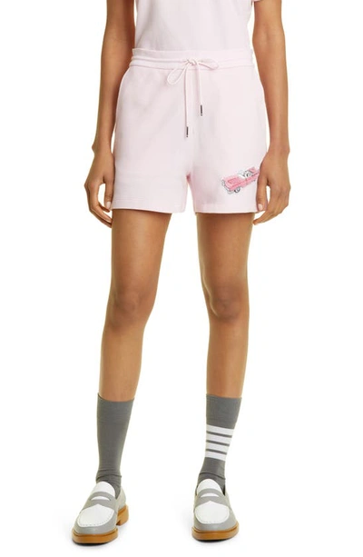 Thom Browne Bestickte Shorts In Lt Pink