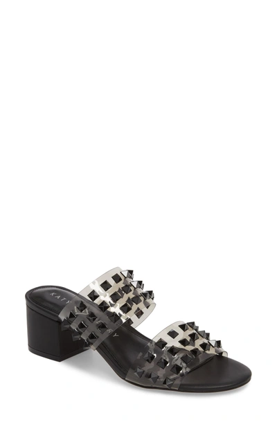 Katy Perry The Kenzie Studded Sandal In Black
