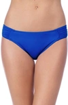 La Blanca Island Goddess Hipster Bikini Bottoms In Apollo Blue