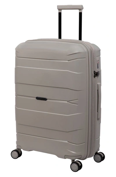 It Luggage Momentous 26" 8 Wheel Luggage With Tsa Lock In Pumice Stone