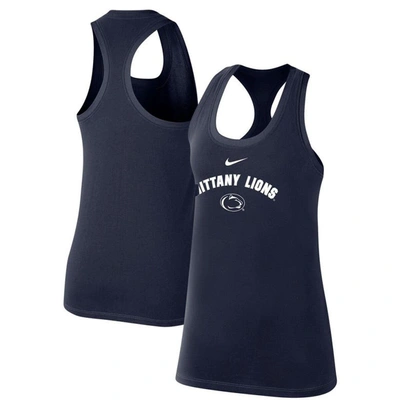 Nike Navy Penn State Nittany Lions Arch & Logo Classic Performance Tank Top