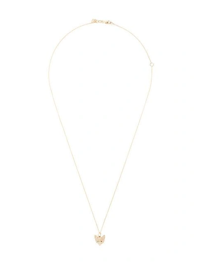 Sydney Evan Fox Necklace In Metallic