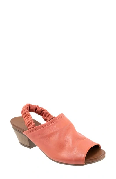 Bueno Lydia Slingback Sandal In Coral