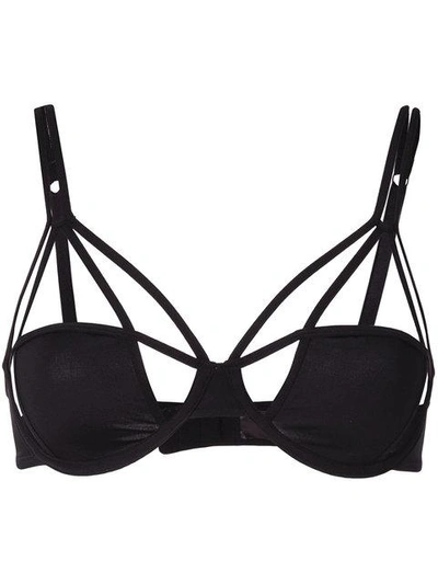 Marlies Dekkers Art Of Love Cutout-detail Bra - Black