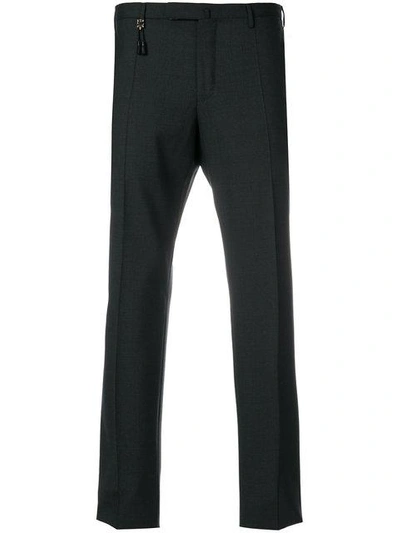 Incotex Slim Fit Tailored Trousers In Grey