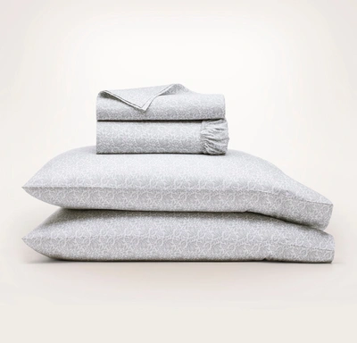 Boll & Branch Organic Signature Cotton Bloom Sheet Set In Shore Cotton Bloom [hidden]
