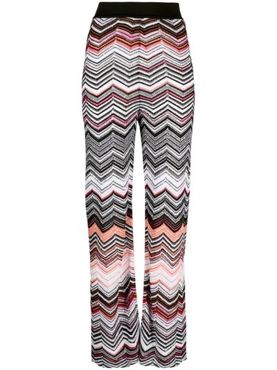 Missoni Sequined High-rise Wide-leg Trousers In Multicolor