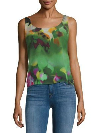 Akris Silk Tank Top In Multi