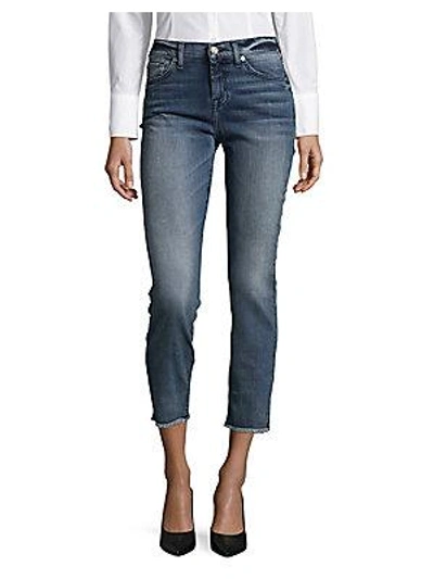 7 For All Mankind Roxanne Ankle Jeans In Blue