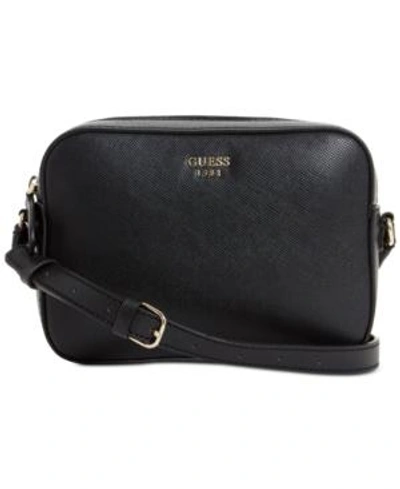 Guess Kamryn Small Crossbody In Black