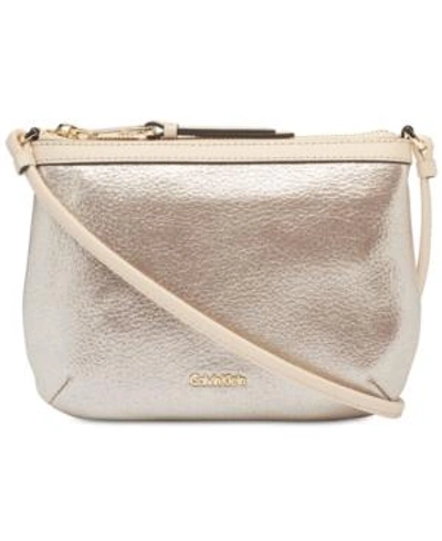 Calvin Klein Lily Small Crossbody In Mica