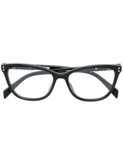 Moschino Eyewear Cat-eye Shaped Glasses - Black