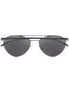 Mykita Tinted Aviator Sunglasses In Grey