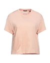 Atm Anthony Thomas Melillo Woman T-shirt Blush Size L Cotton In Orange