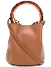 Marni Treasure Panier Bag - Brown