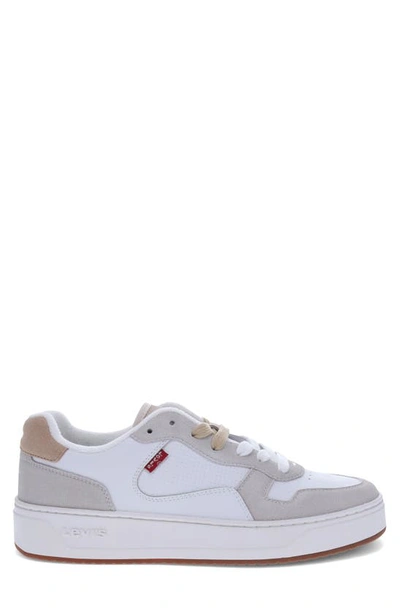 Levi's Glide Sneaker In Off White