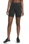 Nike Dri-fit Tight Running Shorts In Black