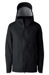 Canada Goose Kenora Water Resistant Packable Hooded Jacket In Black - Noir
