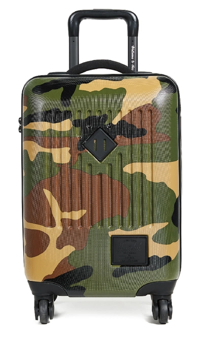 Herschel Supply Co Trade Carry On Suitcase In Woodland Camo