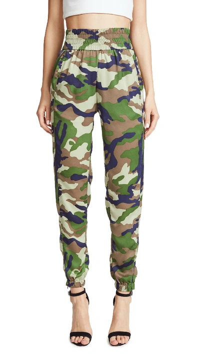 Kendall + Kylie Camo Jogger Pants In Camo Print
