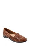 Trotters Liz Iii Flat In Brown Multi