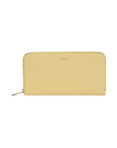 Furla Wallet In Light Yellow
