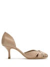 Sarah Chofakian Leather Pumps In Neutrals