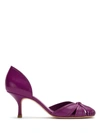 Sarah Chofakian Leather Pumps In Pink