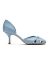 Sarah Chofakian Leather Pumps In Blue